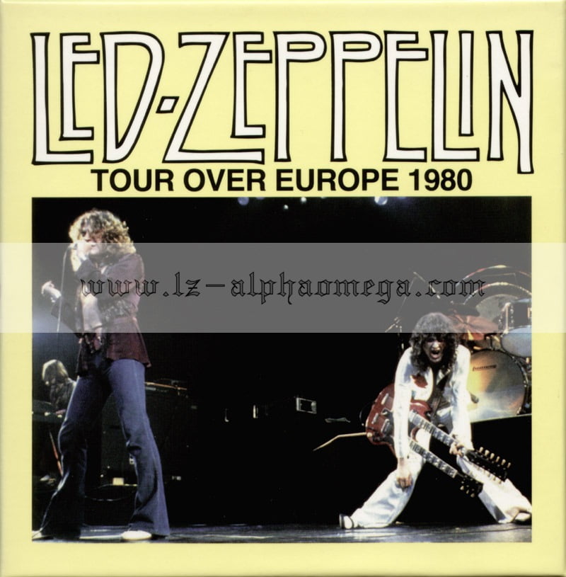 tour over europe 1980